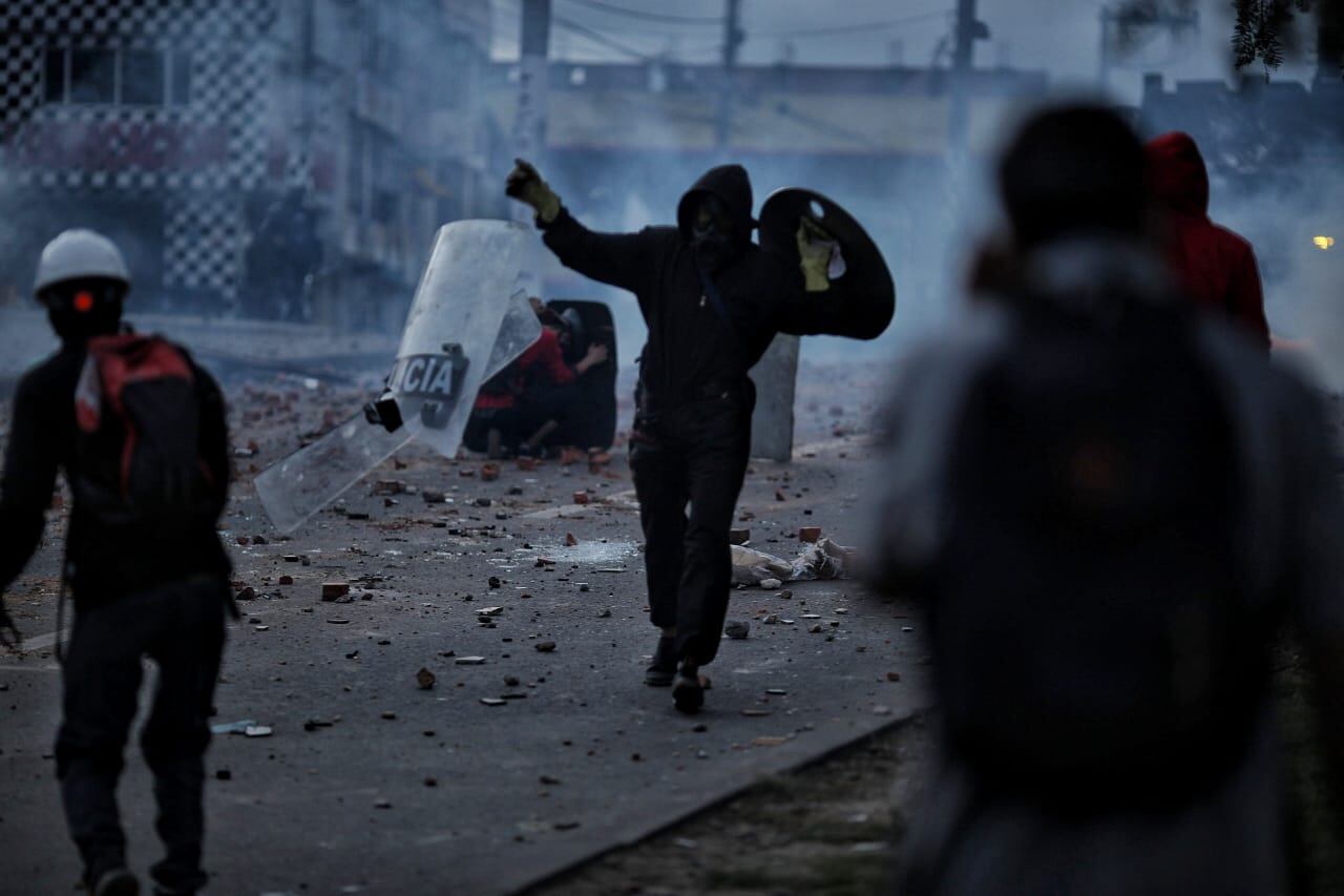 Disturbios, protestas posteriores a las marchas del 20 de Julio