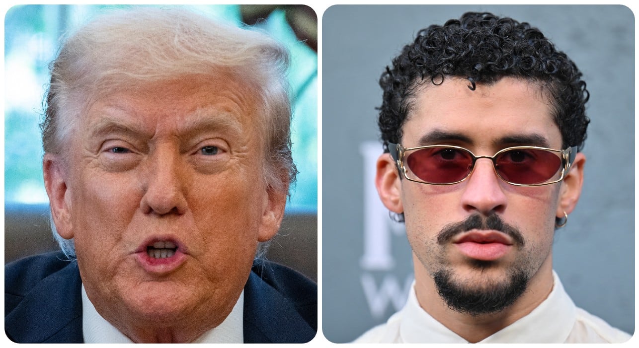 Donald Trump y Bad Bunny