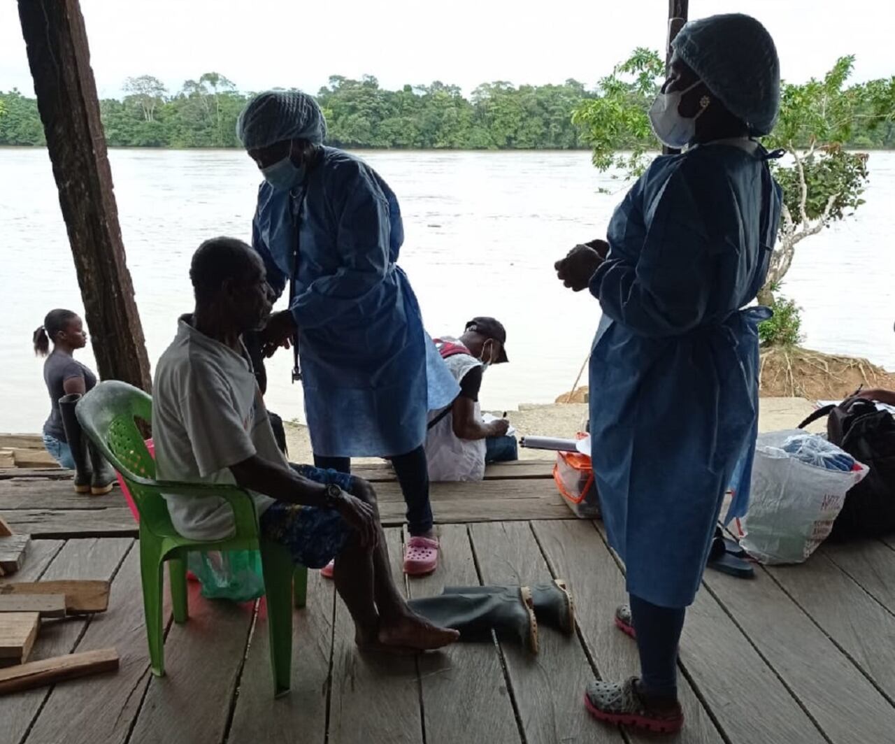 Vacunación en el Chocó.