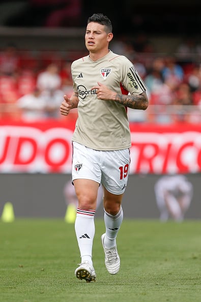 James Rodríguez no tuvo minutos.