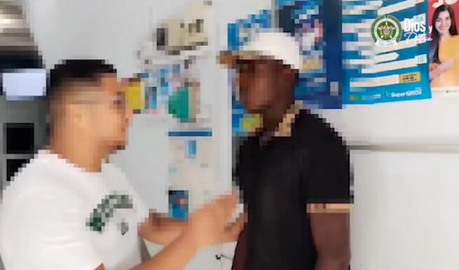 Captura de uno de los presuntos secuestradores de una comerciante en Tumaco, Nariño.