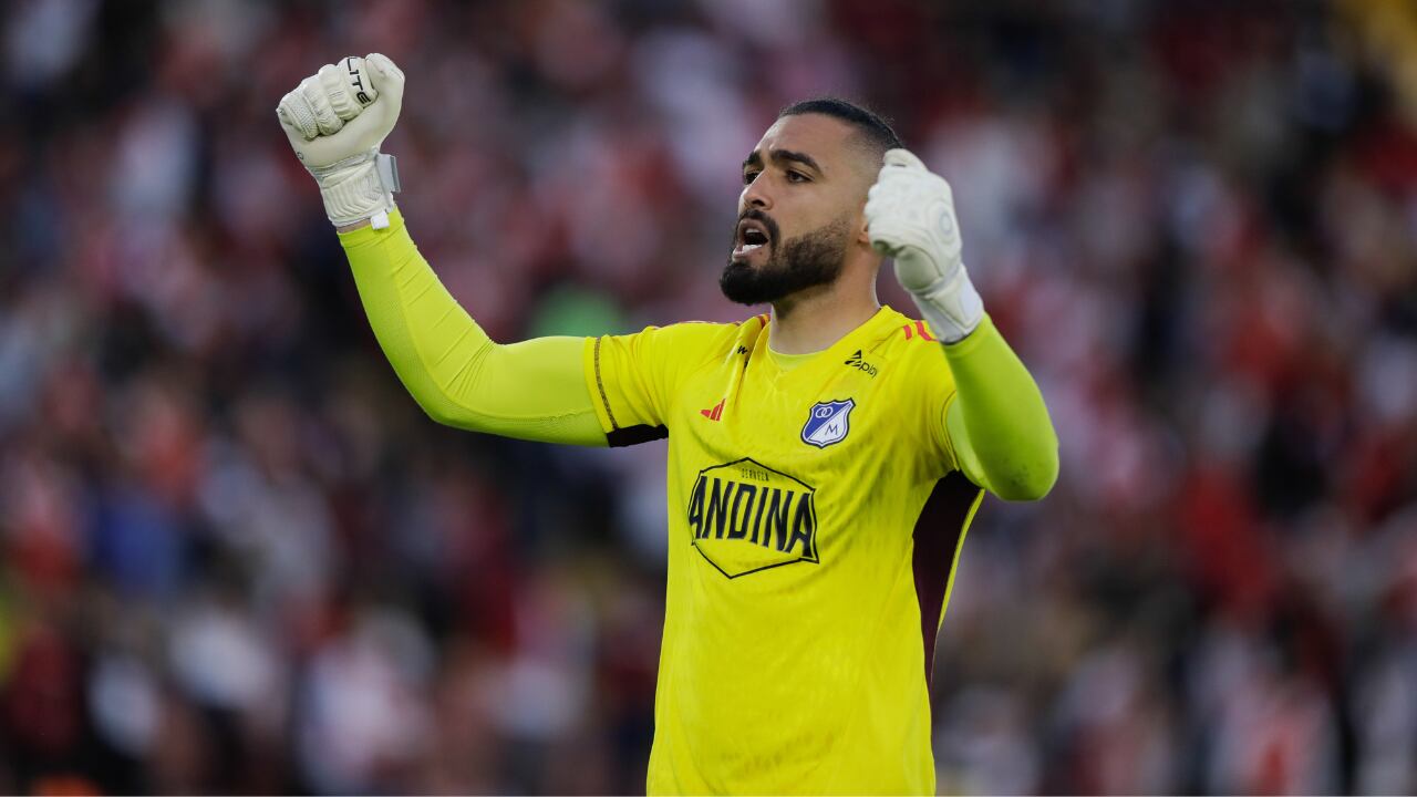 Álvaro Montero, portero de Millonarios.