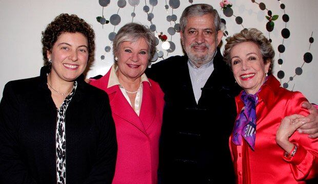 Ana Piñeres, Clara María Ochoa, Alí humar y Guiomar Jaramillo