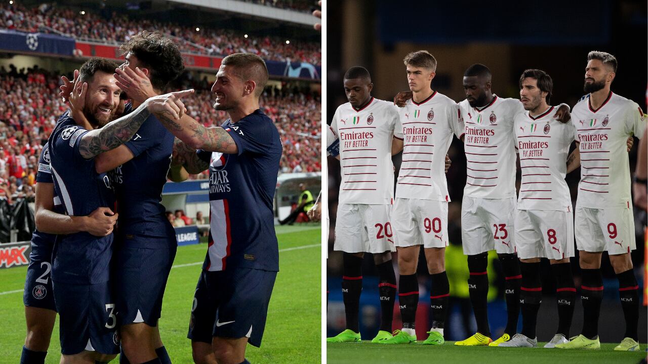 Milán, Leipzig y Shaktar buscan los dos cupos que aún restan.