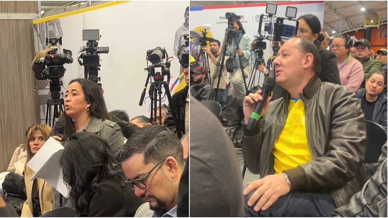 Choque entre testigos de las campañas de Iván Cepeda y Abelardo De La Espriella.