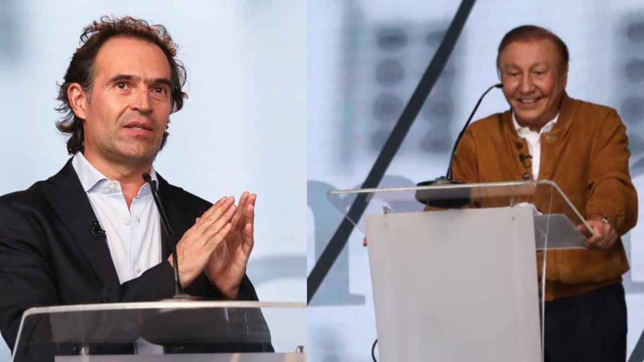 Federico Gutiérrez y Rodolfo Hernández.