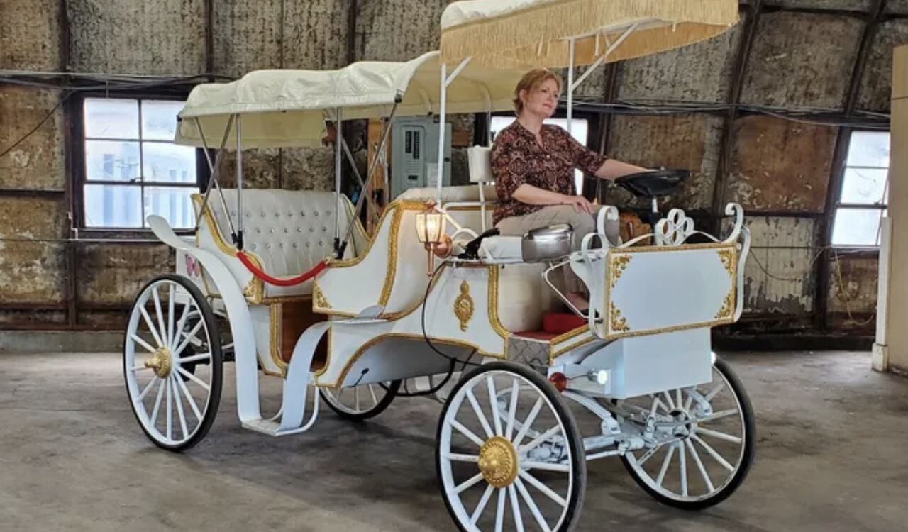 El carruaje eléctrico también sería conducido por una persona