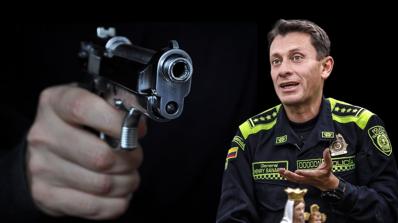 General Henry Sanabria. Director General de la Policía Nacional.