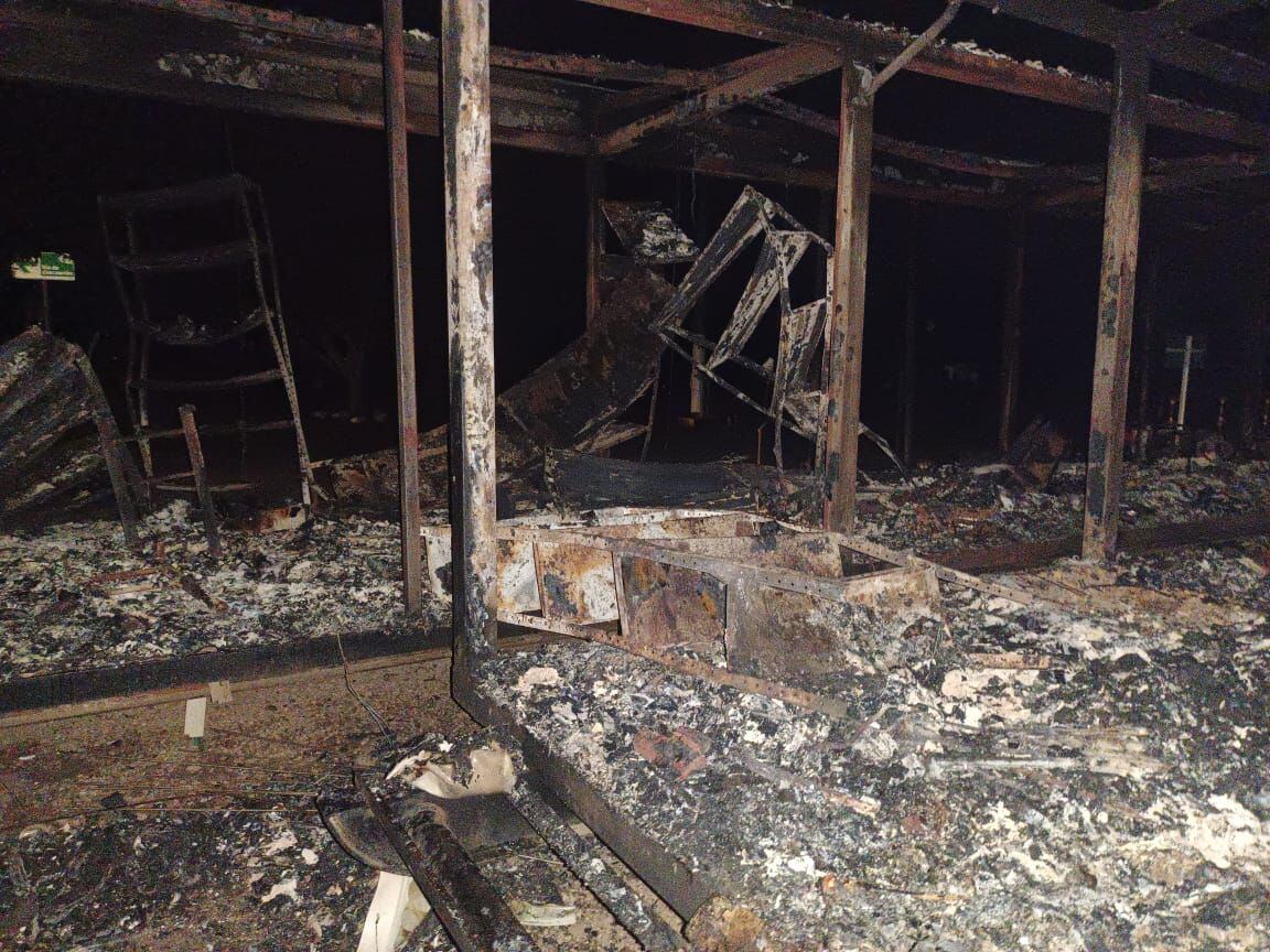 Lo último: estas son las primeras imágenes de los daños al interior del campo petrolero en Los Pozos, en Caquetá.