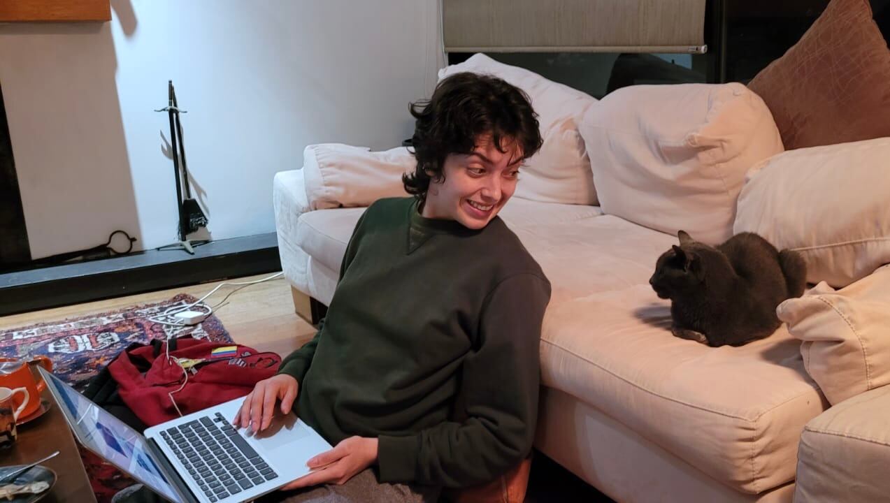 Natalia Fuentes, escritora y cineasta colombiana.