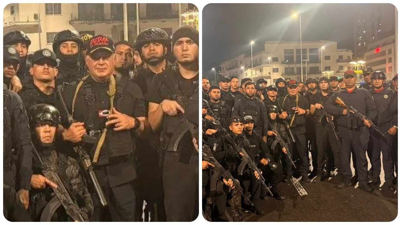 Diosdado Cabello en las calles de Caracas