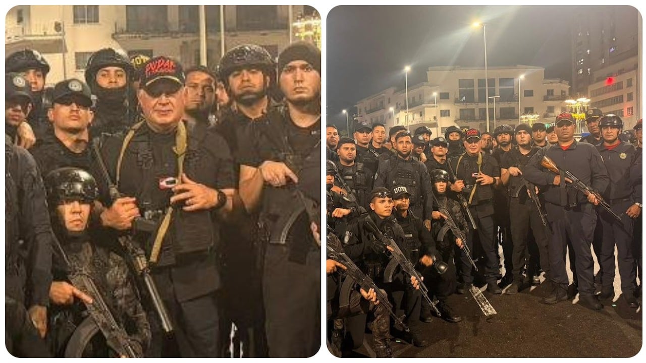 Diosdado Cabello en las calles de Caracas