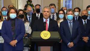 Reunión extraordinaria empresarios y el presidente Iván Duque sobre el salario mínimo.