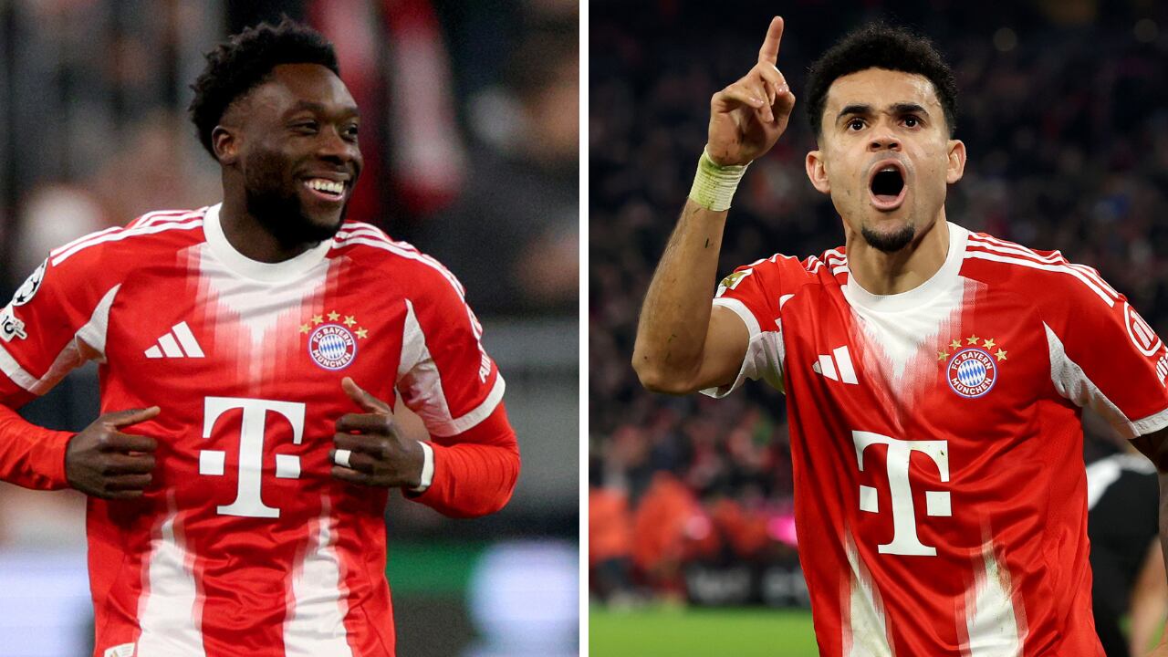 Luis Díaz y Alphonso Davies pintan para ser una dupla letal en Bayern Múnich.