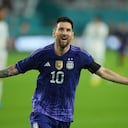 Lionel Messi jugando con Argentina en Miami el pasado mes de septiembre.