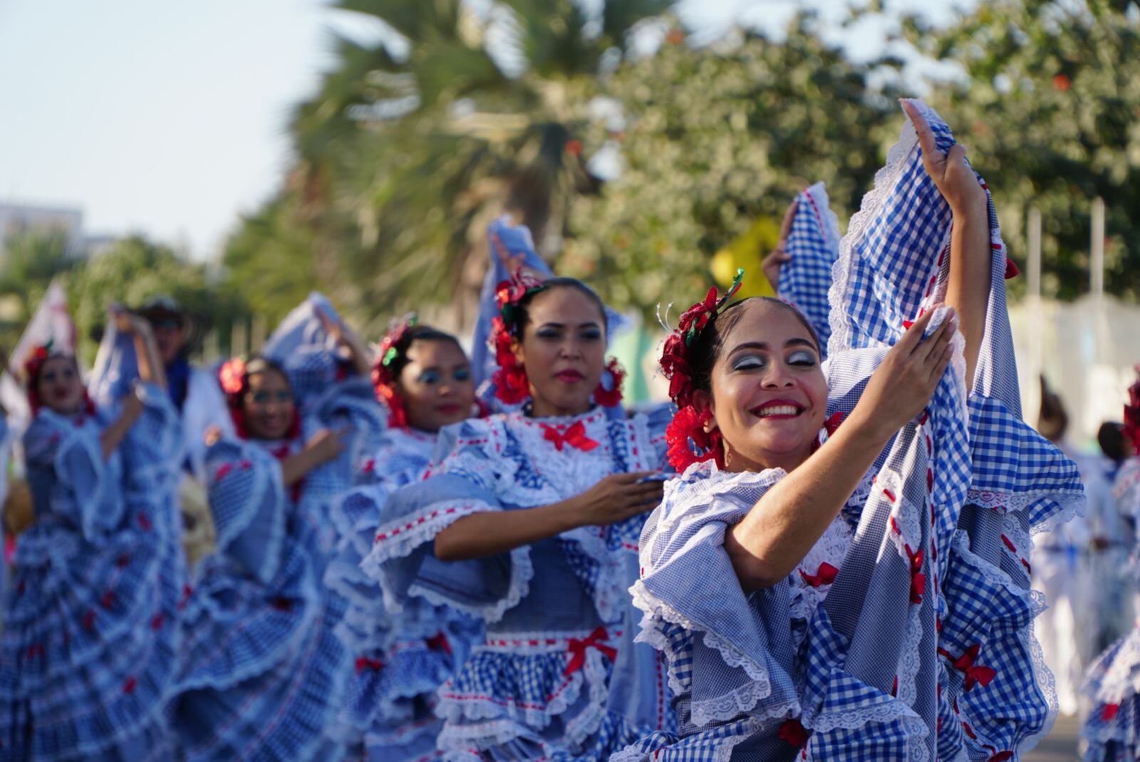 Durante el desfile se hizo una exaltación a la Cumbia, declarada Patrimonio Cultural de la Nación.
