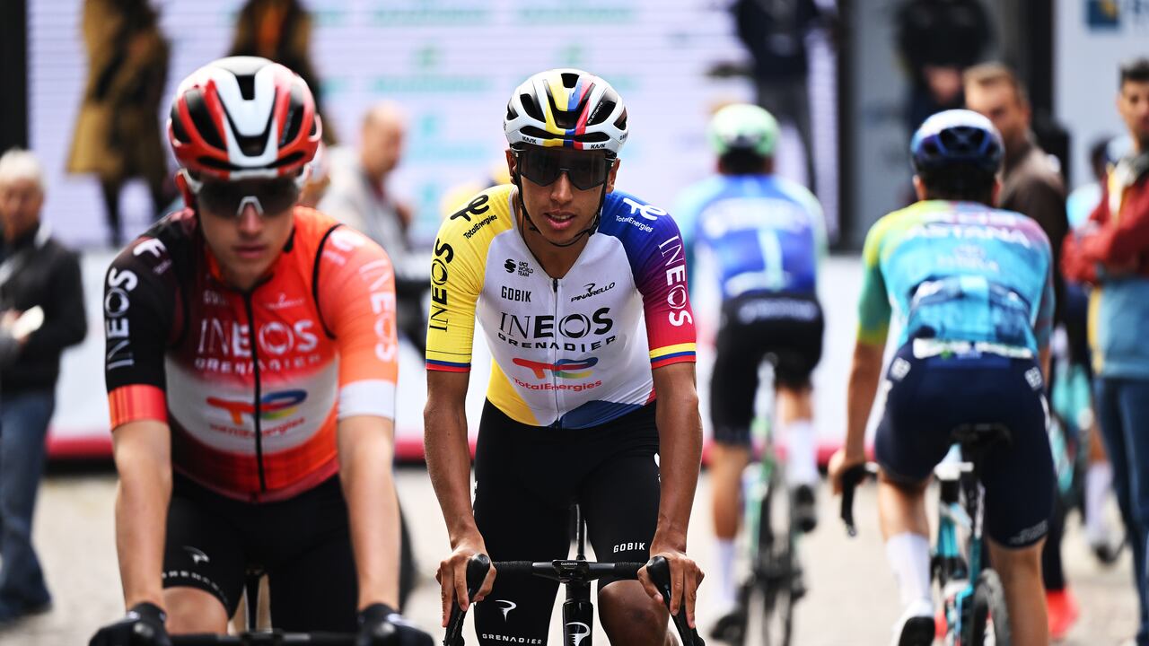 Egan Bernal, corredor del Ineos Grenadiers