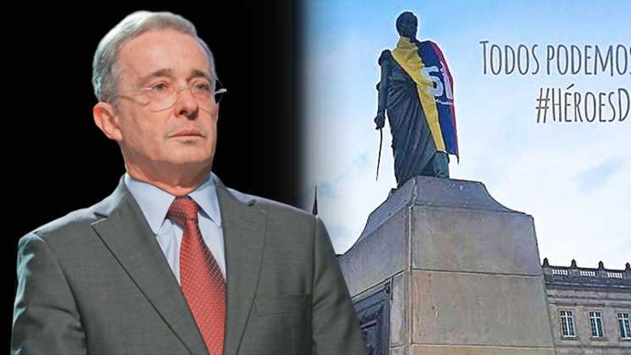 El senador Uribe responsabilizó al Gobierno de haber utilizado los monumentos nacionales para la campaña del plebiscito por la paz.