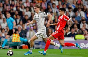 Real Madrid vs. Bayern Múnich por la ida de cuartos de final en Champions League en España.