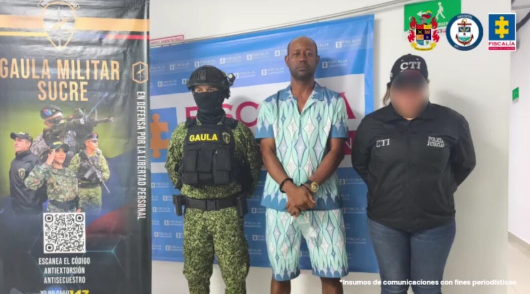 Ricardo Pérez Betancurt, solicitado en extradición por los Estados Unidos, quiso escapar nadando.