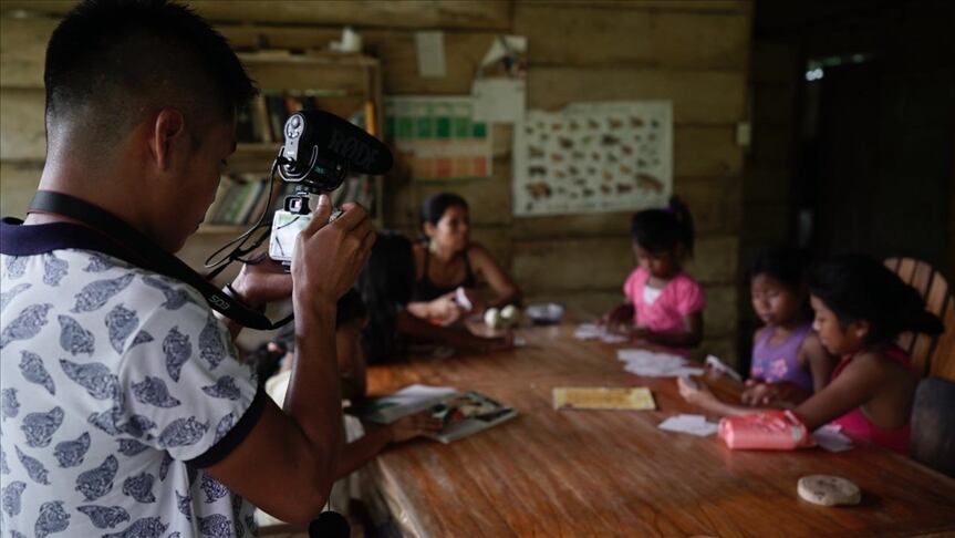 En 2021 la ONG estadounidense "If Not Us Then Who?" le apuesta a un programa de profesionalización para cineastas emergentes, un estímulo para los nuevos talentos en los lugares más apartados del mundo. Crédito obligatorio: Cortesía de "If Not Us Then Who?". Agencia Anadolu