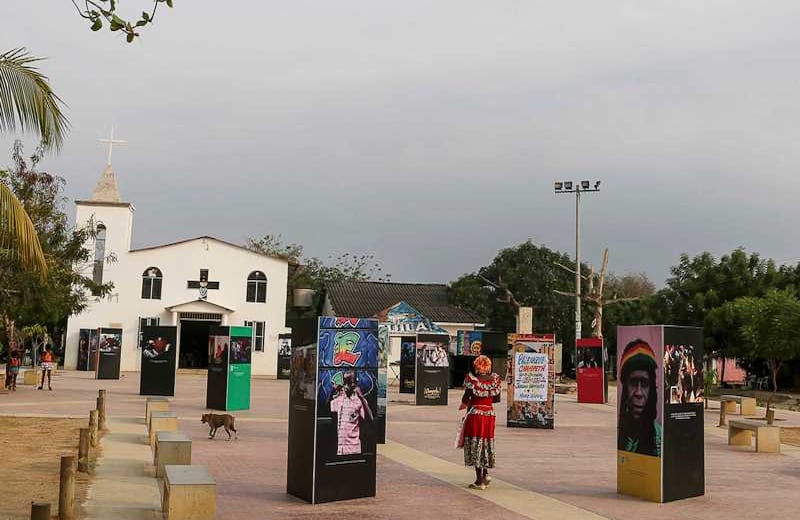 Exposición Champeta! Grito Cultural en San Basilio de Palenque. Foto: Joaquín Sarmiento