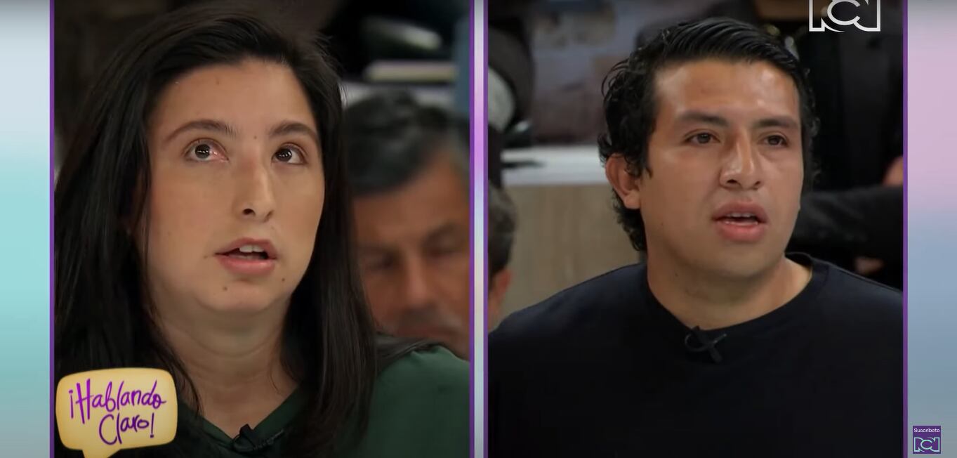 Foto: YouTube Hablando Claro con Flavia Dos Santos | Capítulo 1 | Los vacíos del corazón. Min 20:17.