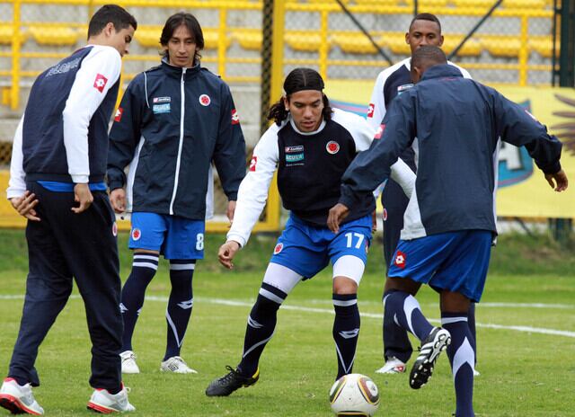 Dayro Moreno regresa a la Selección Colombia (imagen de una convocatoria en 2010).