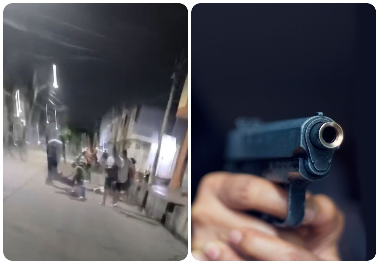 Sitio donde se registró la masacre en el barrio El Carmen, sur de Barranquilla.