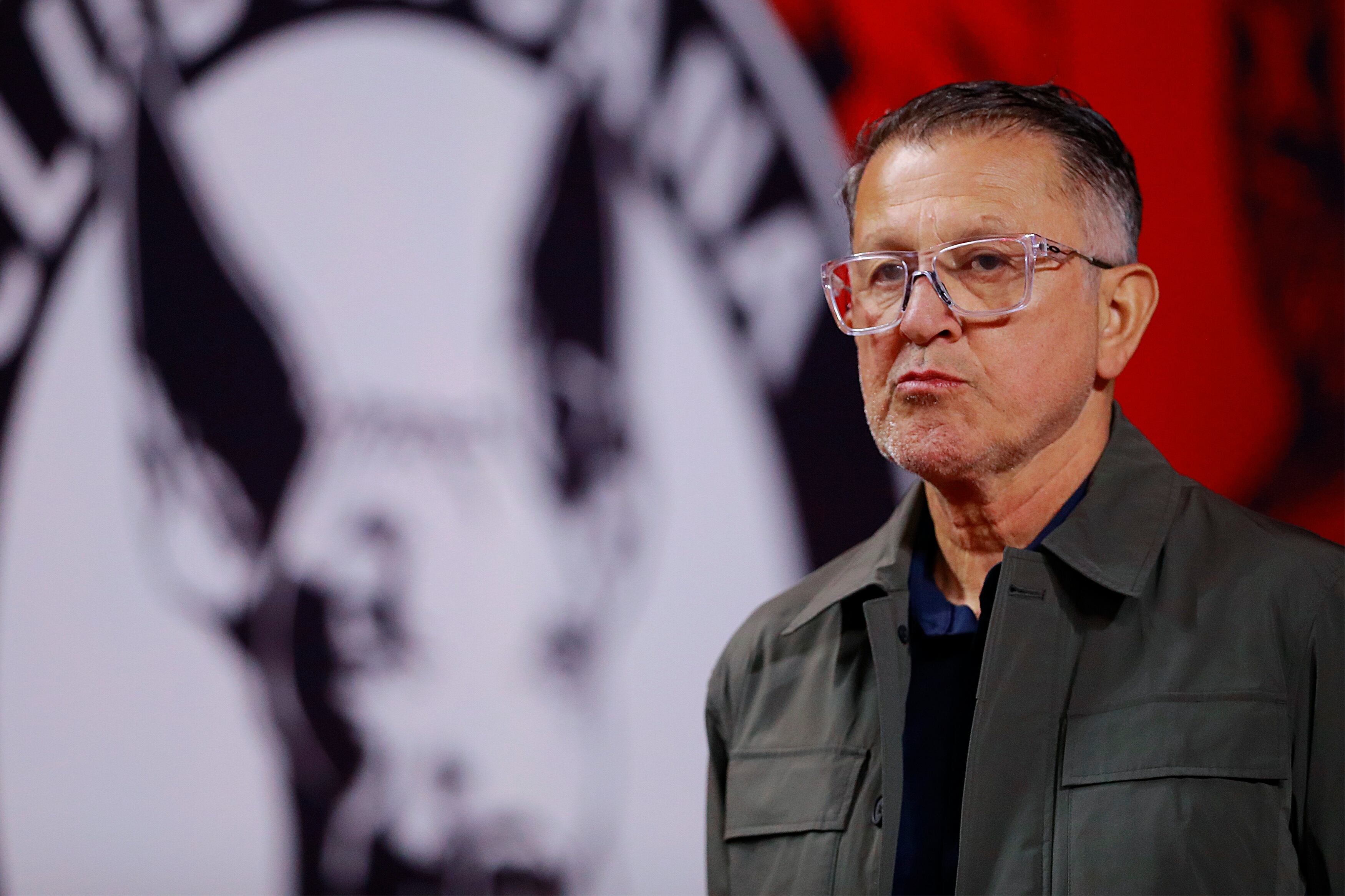 TIJUANA, MEXICO - MARCH 9: Head coach Juan Carlos Osorio of Tijuana looks on during the 11th round match between Tijuana and Atlas as part of the Torneo Clausura 2025 Liga MX at Caliente Stadium on March 9, 2025 in Tijuana, Mexico. (Photo by Gonzalo Gonzalez/Jam Media/Getty Images)