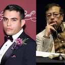 Andrés DePew y Gustavo Petro.