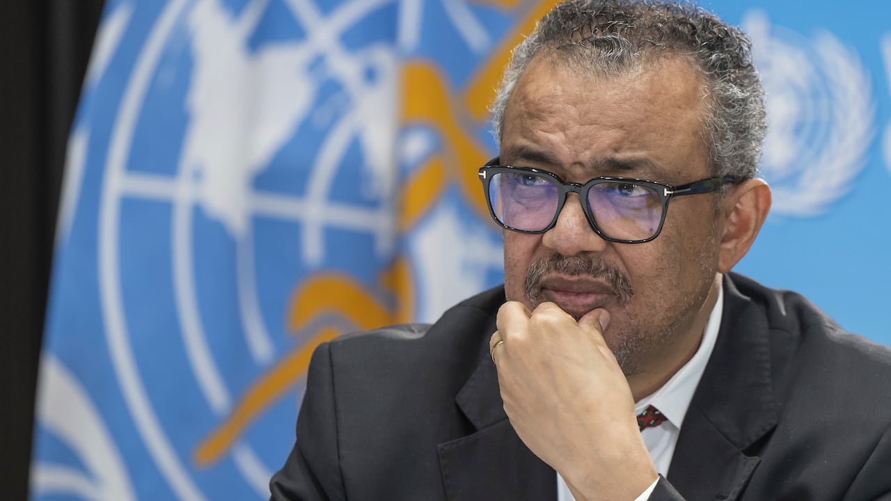 Tedros Adhanom Ghebreyesus, director general de la Organización Mundial de la Salud (OMS).