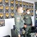 Los patrulleros Felipe Andrés de la Valle Martínez y Alexander de Jesús Pájaro Ortiz