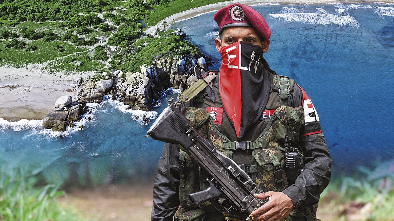 El ELN es otro jugador en esta disputa criminal del parque Tayrona. Turistas denuncian vejámenes.