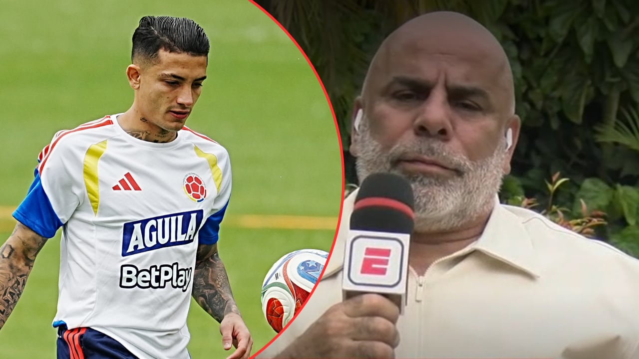 Kevin Castaño y Chicho Serna. El exjugador no le convence el llamado del de River Plate al Mundial 2026