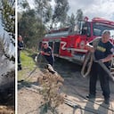 Incendio forestal se registró este sábado en Soacha