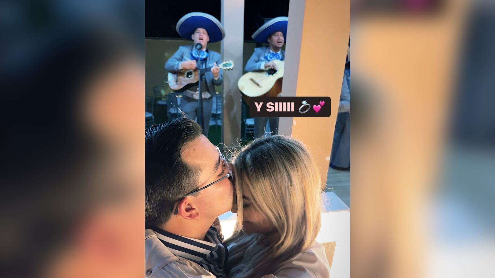 day vásquez y su prometido