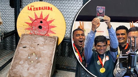Se desarrolló la IV edición del Mundial de Tejo, con India coronándose como bicampeón (der.).