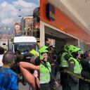 Hombre se salvó de ser linchado, gracias a intervención de la Policía en Envigado.