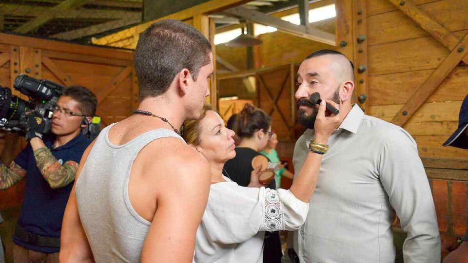 Detrás de cámaras de "Sin senos sí hay paraíso".