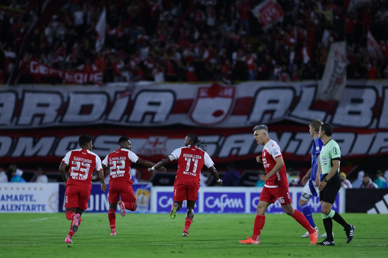 Millonarios vs Santa Fe clásico capitalino Liga Bet Play