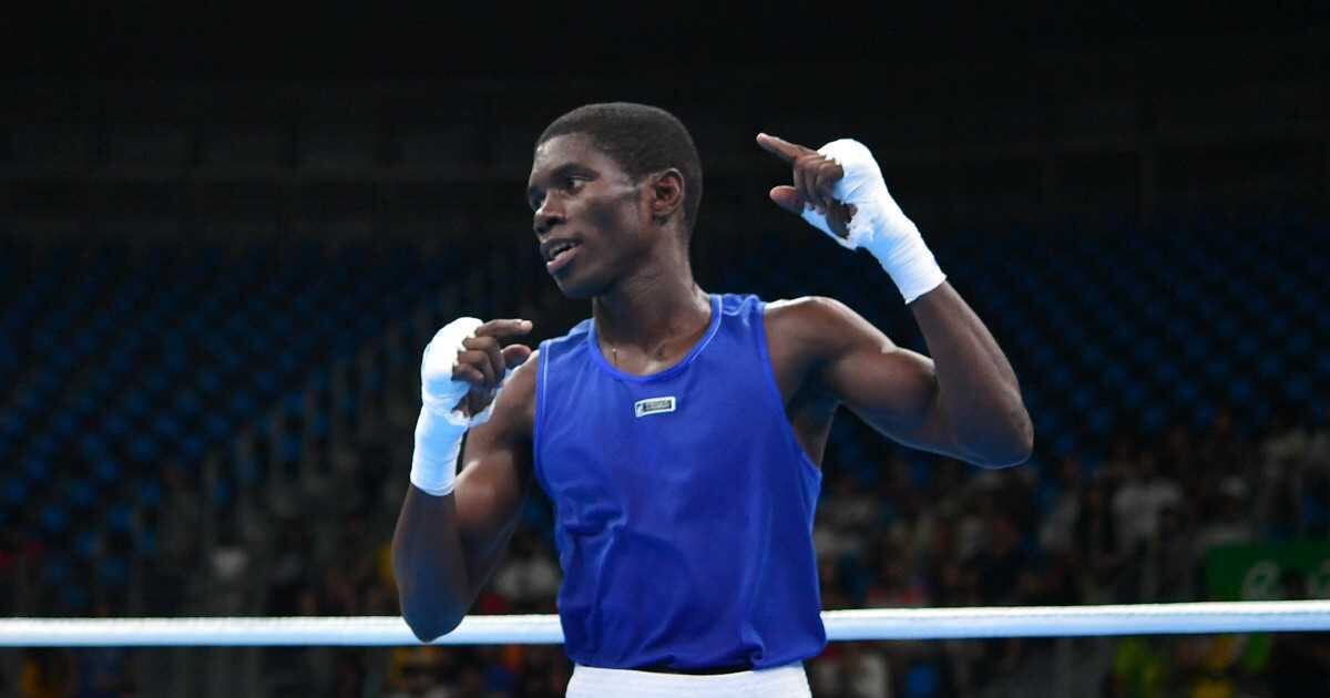 Yuberjen Martínez, símbolo del sueño de una casa. AFP