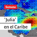 Depresión tropical paso a ser Tormenta Julia en el Mar Caribe