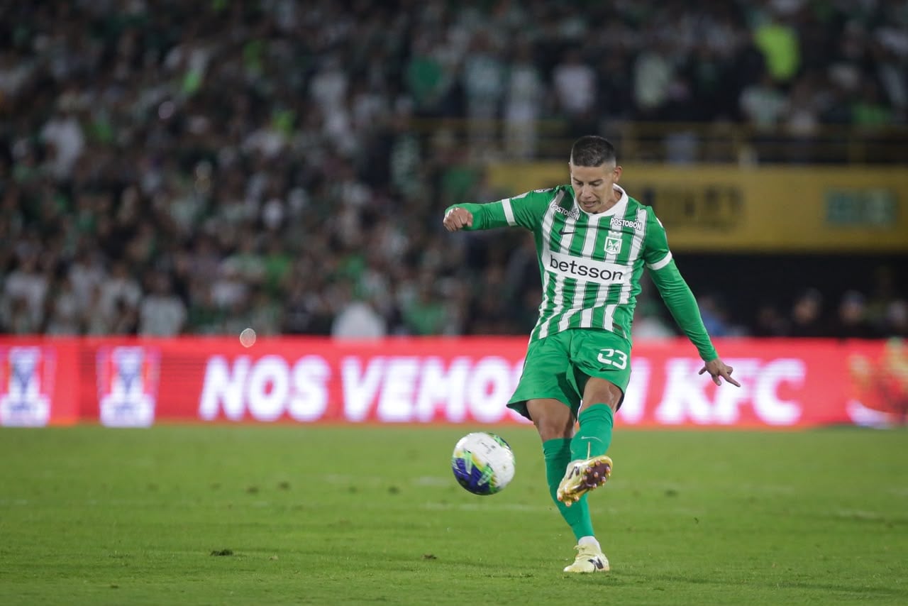 Imagen del partido entre Internacional de Bogotá y Atlético Nacional por la fecha 13 del segundo semestre de la Liga Colombiana 2026.