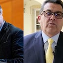 El presidente Gustavo Petro y el presidente del Colpensiones, Jaime Dussán.