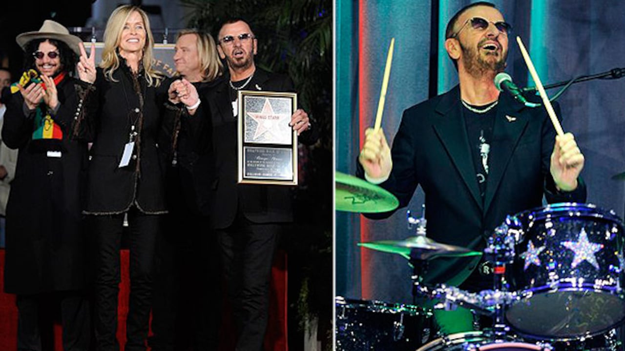 Ringo Starr ya tiene una estrella