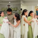 Luis Díaz y Gera Ponce celebraron el bautizo de su tercer hijo