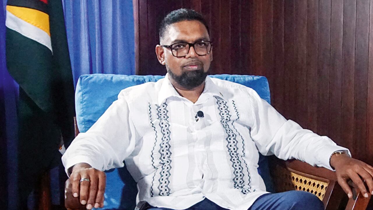 Mohamed Irfaan Ali, presidente de Guyana.