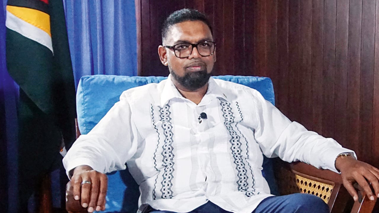 Mohamed Irfaan Ali, presidente de Guyana.
