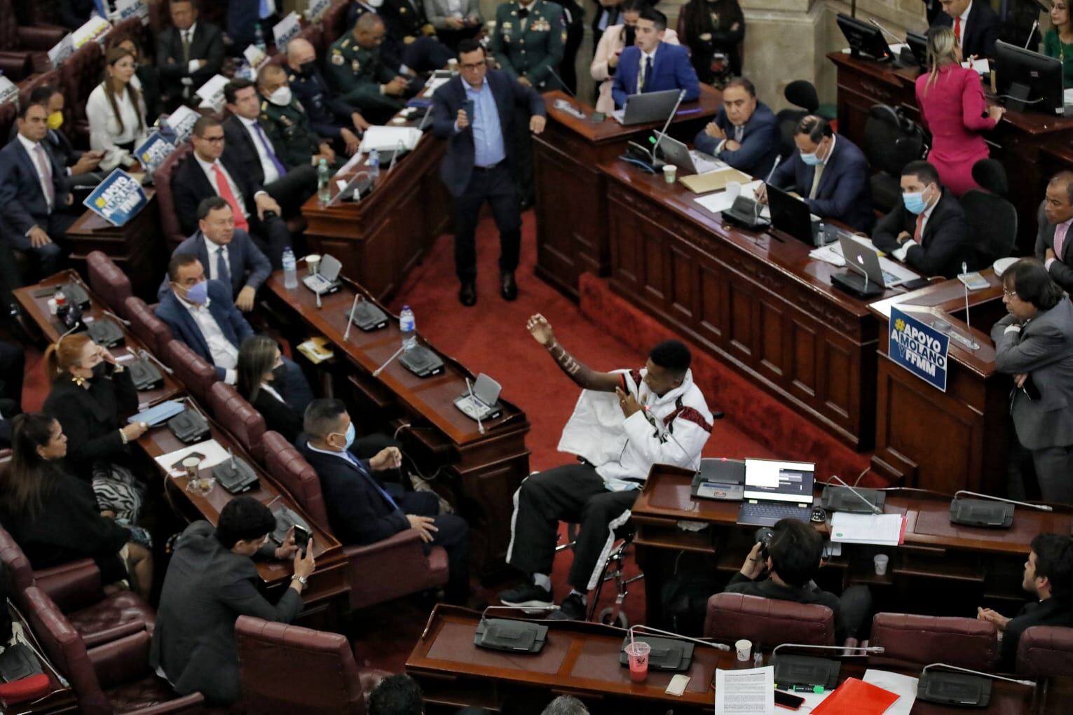 Moción de censura Ministro Diego Molano, víctimas testimonio